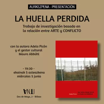 Aurkezpena / Presentación de LA HUELLA PERDIDA de Adela Picón