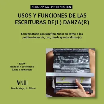 USOS Y FUNCIONES DE LAS ESCRITURAS DE(L) DANZA(R) Conversatorio con Josefina Zuain