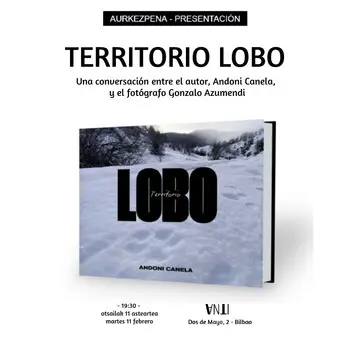 Aurkezpena // Presentación del libro LOBO de Andoni Canela