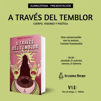 Aurkezpena // Presentación del libro A TRAVÉS DEL TEMBLOR de Carlota Fuentevilla